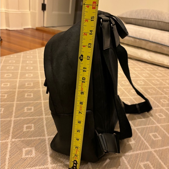 GHURKA Black Leather Backpack NWOT - Picture 11 of 13